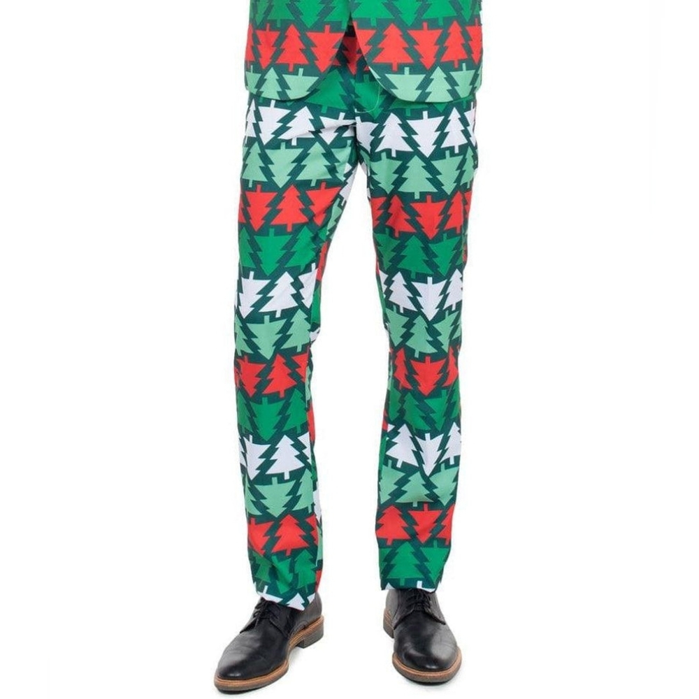 Tipsy Elves Pine Playboy Suit Pants